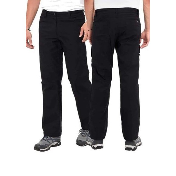 Eddie Bauer Mens Fleece Lined 2-Way Stretch Tech Pants Black Size 40 x 30 - Picture 1 of 12